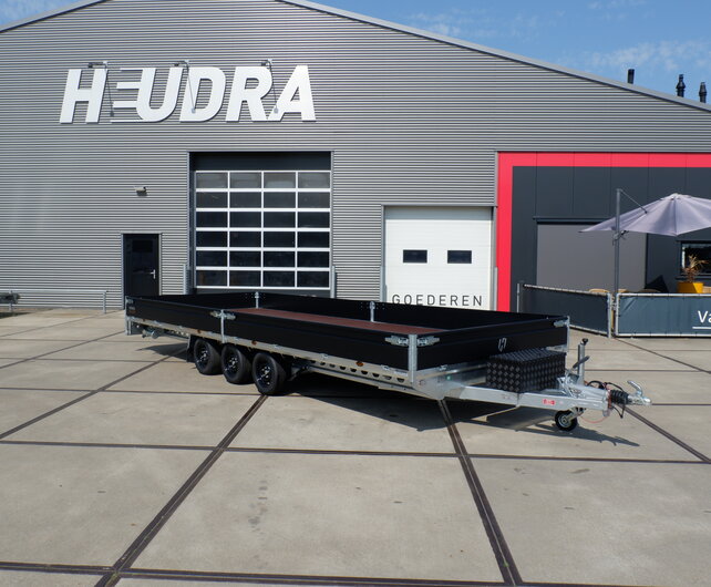 Henra plateauwagen 3500kg 633x248cm BlackLabel