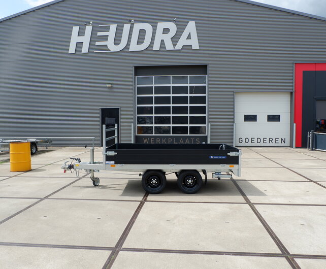 Saris plateauwagen 2000kg 276x150cm Black Edition