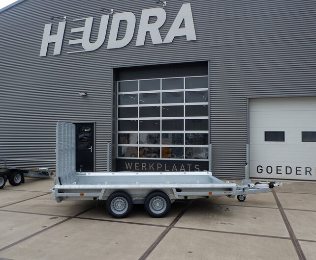 Hulco Terrax-2 3000kg 294x150cm machine-transporter met klep 150cm