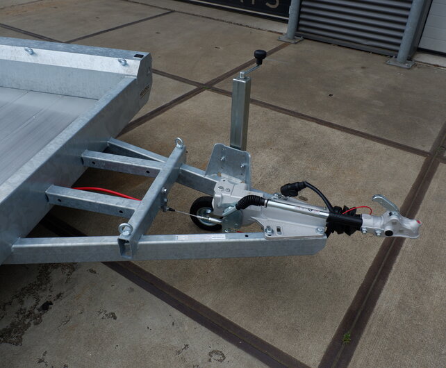 Hulco Terrax-2 3000kg 294x150cm machine-transporter met klep 150cm