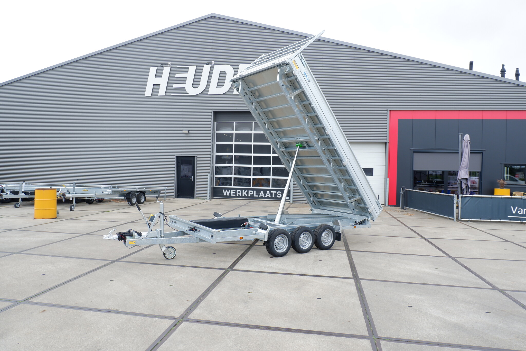 Hulco Benax-3 3500kg 405x203cm kipper