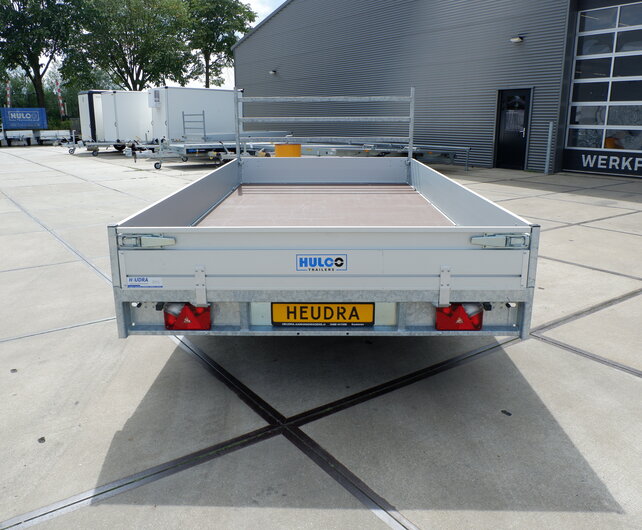 Hulco Medax-2 3000kg 405x203cm plateauwagen