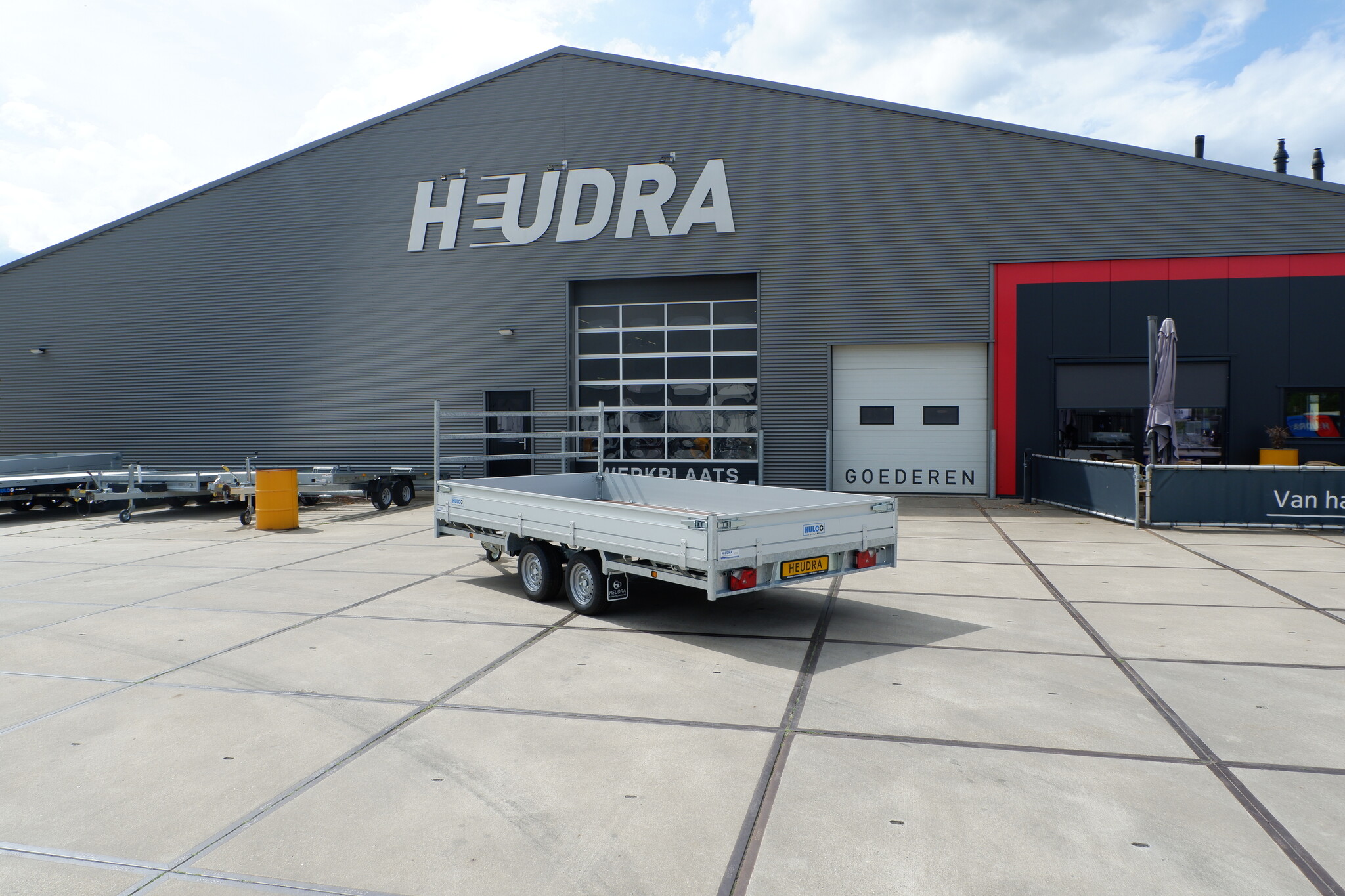 Hulco Medax-2 3500kg 405x203cm plateauwagen