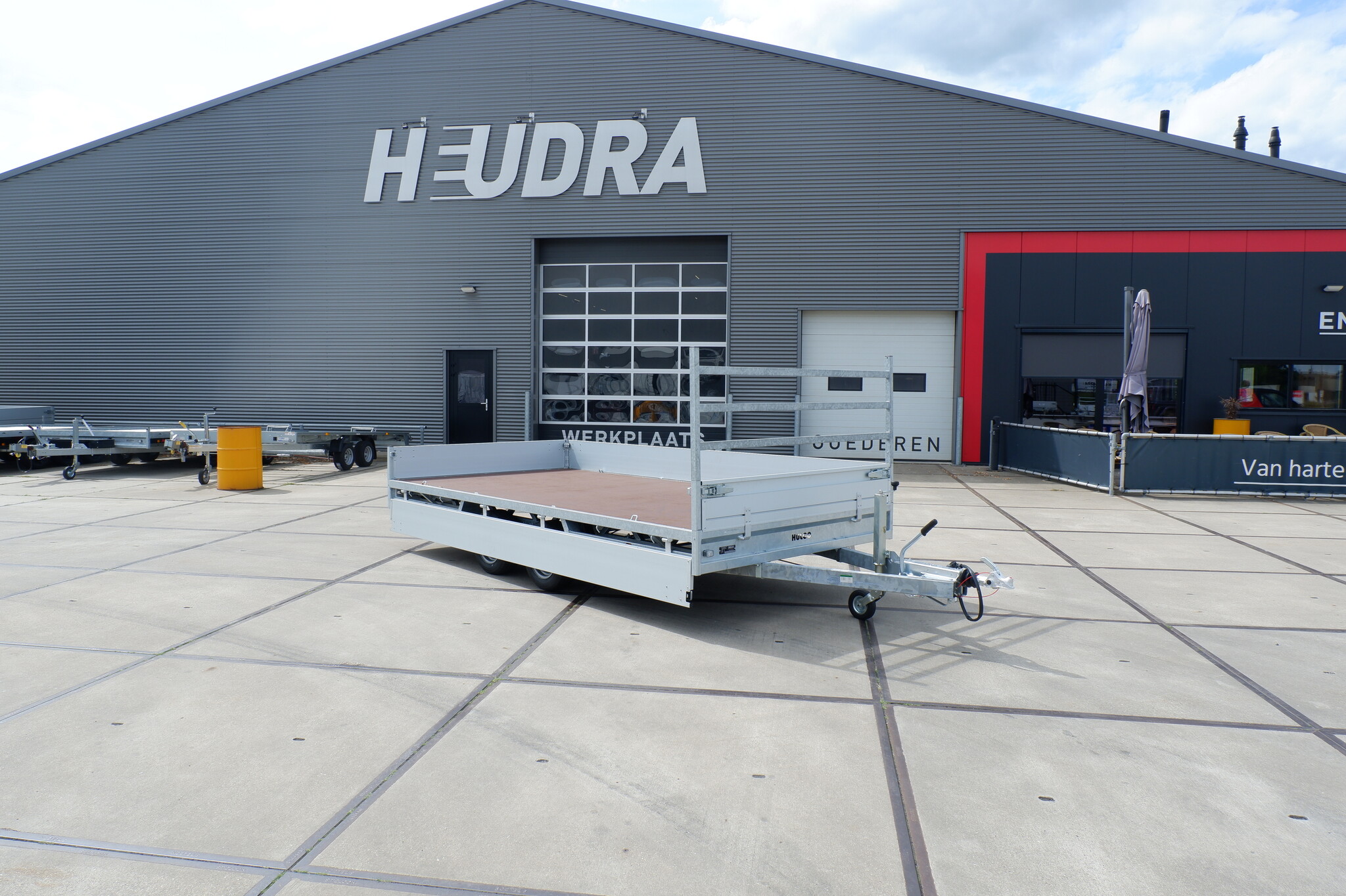 Hulco Medax-2 2600kg 405x203cm plateauwagen