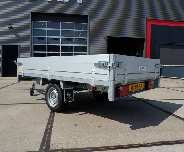 Anssems PSX 1350kg 251x153cm plateauwagen