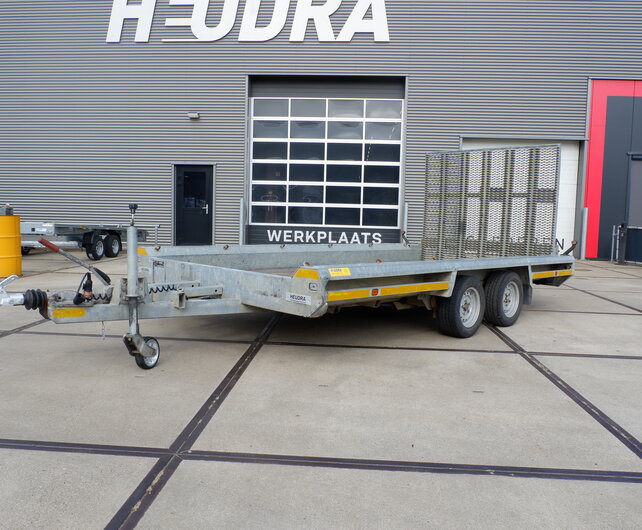 Gebruikte Hulco machinetransporter 3500kg 394x180cm