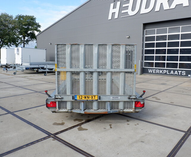 Gebruikte Hulco machinetransporter 3500kg 394x180cm