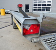 Gebruikte Hulco machinetransporter 3500kg 394x180cm
