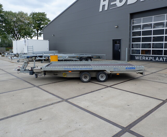 Gebruikte Humbaur kantelbare autotransporter 3000kg 405x200cm