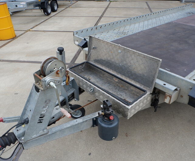 Gebruikte Humbaur kantelbare autotransporter 3000kg 405x200cm