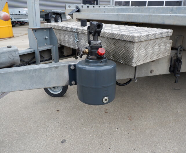 Gebruikte Humbaur kantelbare autotransporter 3000kg 405x200cm