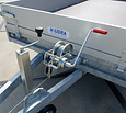 Anssems ASX plateauwagen 2000kg 325x178cm