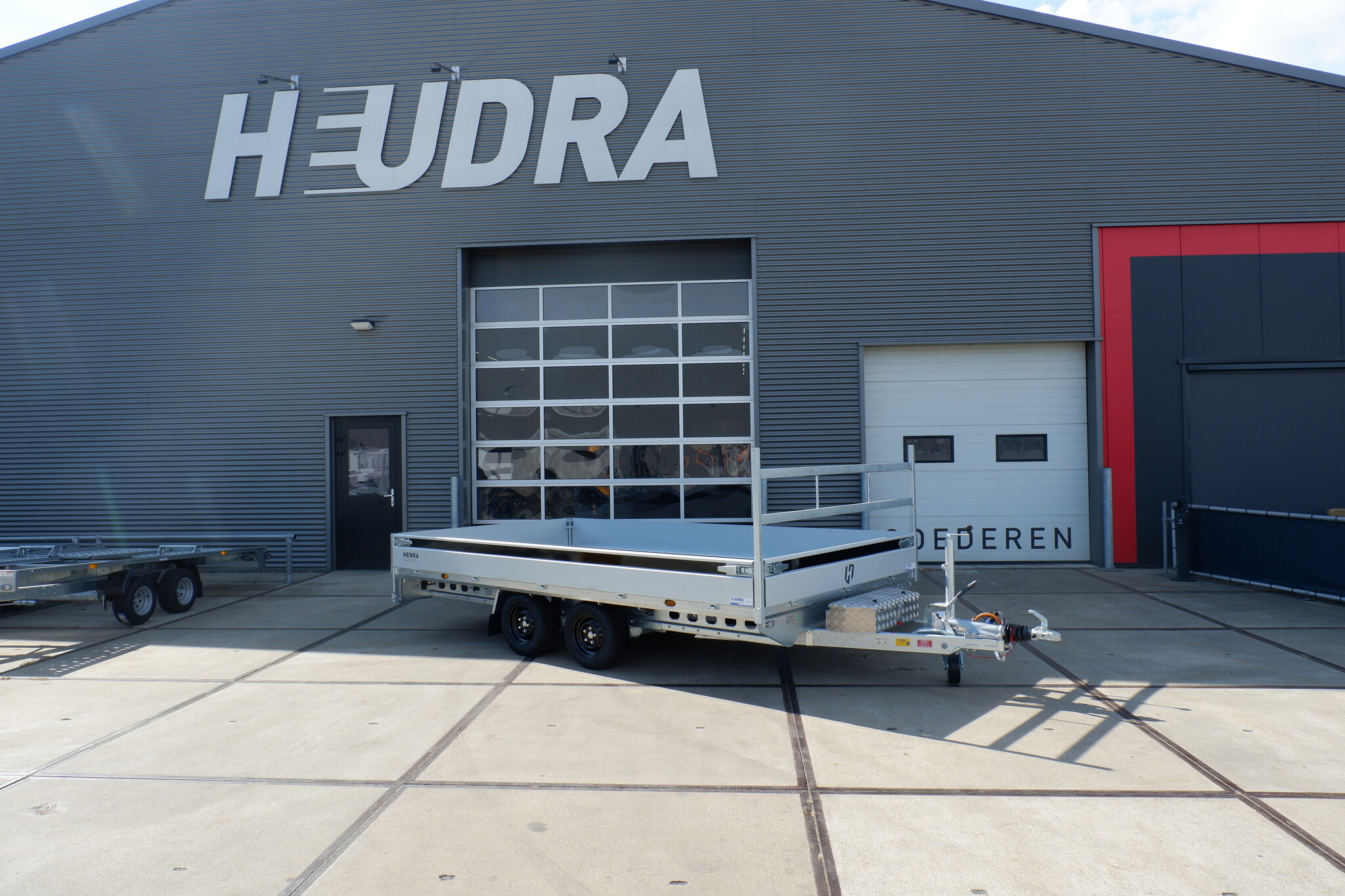 Henra plateauwagen 3500kg 401x222cm Xpert