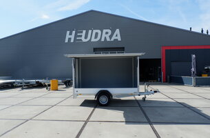 Saris gesloten aanhangwagen GO 1500kg 306x154x180cm met verkoopklep