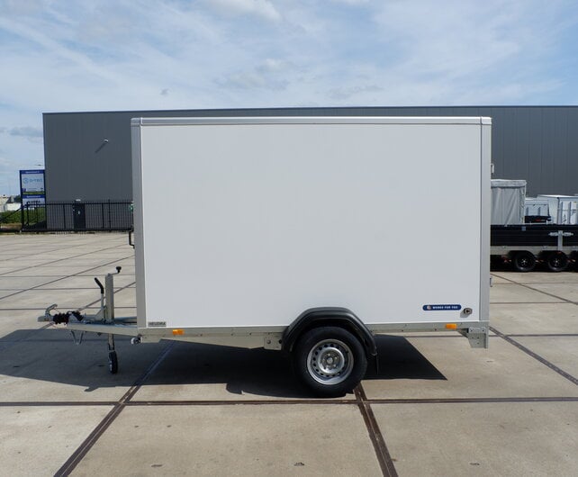 Saris gesloten aanhangwagen GO 1500kg 306x154x180cm met verkoopklep