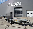 Gebruikte Ifor Williams machinetransporter 3500kg 370x160cm