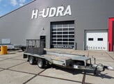 Gebruikte Ifor Williams machinetransporter 3500kg 370x160cm