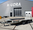 Gebruikte Ifor Williams machinetransporter 3500kg 370x160cm