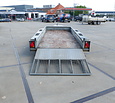 Gebruikte Ifor Williams machinetransporter 3500kg 370x160cm