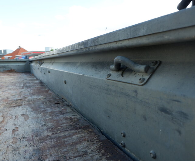 Gebruikte Ifor Williams machinetransporter 3500kg 370x160cm