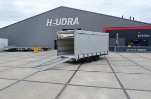 Hulco Carax autotransporter met huif 3000kg 440x207x180cm