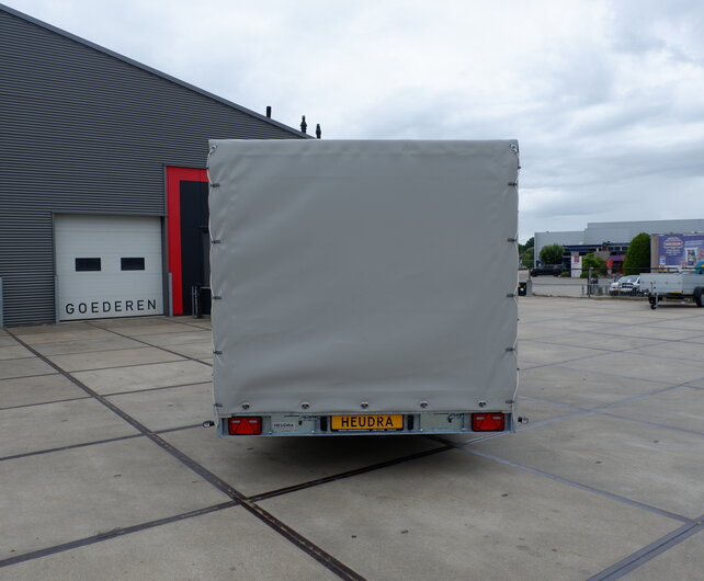 Hulco Carax autotransporter met huif 3000kg 440x207x180cm