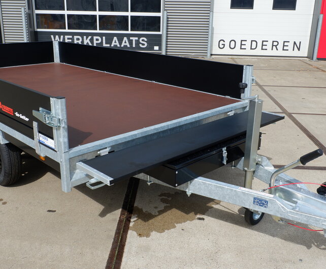 Anssems PSX 2500kg 325x178cm plateauwagen Go-Getter