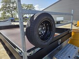 Reservewiel 185/60R12 5gts Zwarte velg