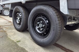Reservewiel 185/70R13 zwarte velg