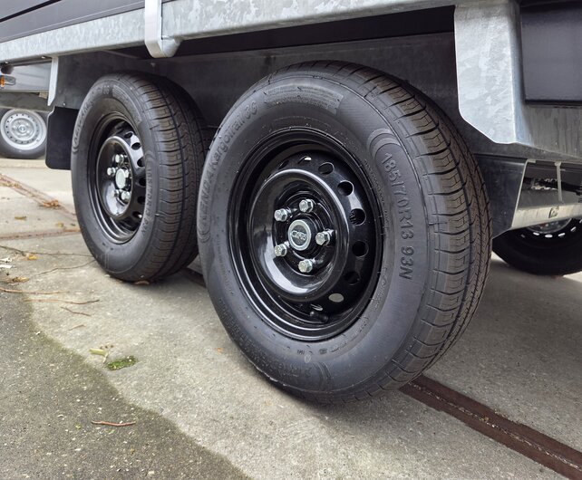 Reservewiel 185/70R13 zwarte velg