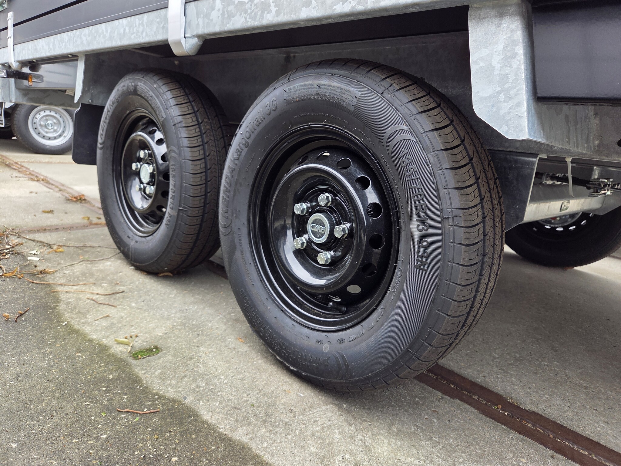 Reservewiel 185/70R13 zwarte velg