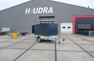 Anssems BSX bakwagen 1350kg met huif 251x130x150cm