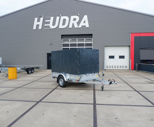 Anssems BSX bakwagen 1350kg met huif 251x130x150cm