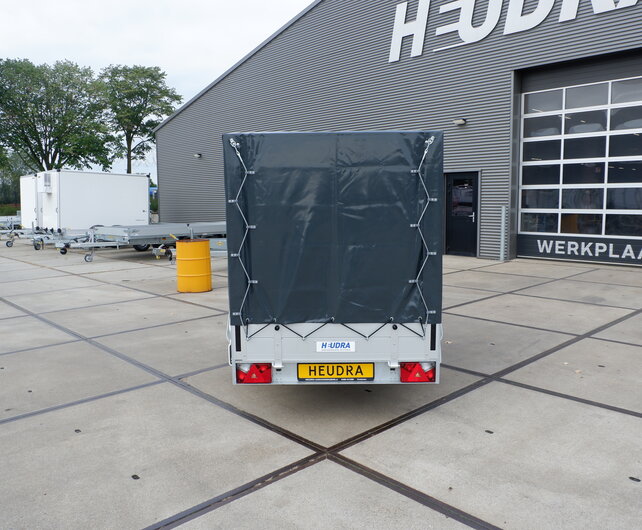 Anssems BSX bakwagen 1350kg met huif 251x130x150cm