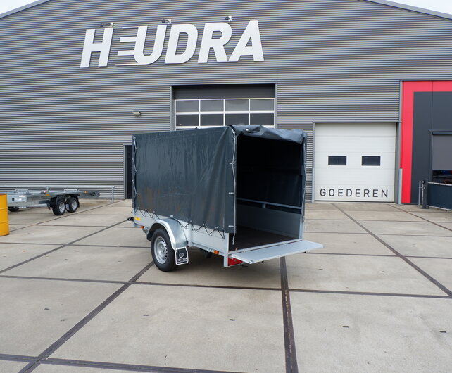 Anssems BSX bakwagen 1350kg met huif 251x130x150cm
