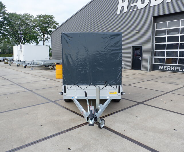 Anssems BSX bakwagen 1350kg met huif 251x130x150cm