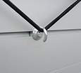 Anssems BSX bakwagen 1350kg met huif 251x130x150cm