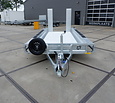 Henra machinetransporter 3500kg 450x170cm Aluminium klikvloer met oprijbalken