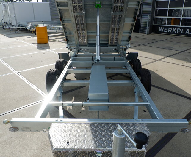 Henra driezijdige kipper 3500kg 401x202cm Xpert tandemas