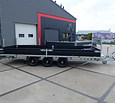 Henra plateauwagen tridemas 3500kg 503x202cm Xpert BlackLabel