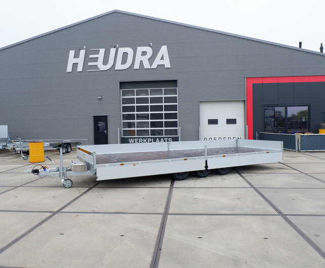 Henra plateauwagen tridemas 3500kg 633x222cm Xpert