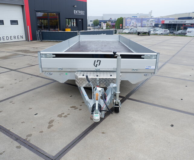 Henra plateauwagen tridemas 3500kg 633x222cm Xpert