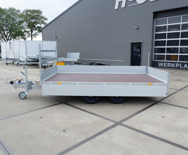 Henra plateauwagen 3500kg 351x185cm Xpert
