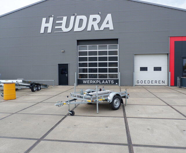 Gebruikte King Trailers motortransporter 750kg 215x125cm