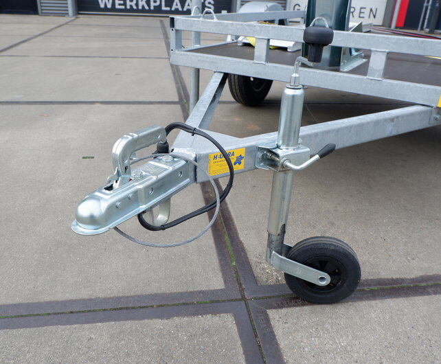 Gebruikte King Trailers motortransporter 750kg 215x125cm