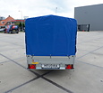Saris KING XL 750kg bakwagen 226x126x120cm met huif
