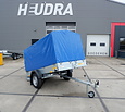 Saris KING XL 750kg bakwagen 226x126x120cm met huif