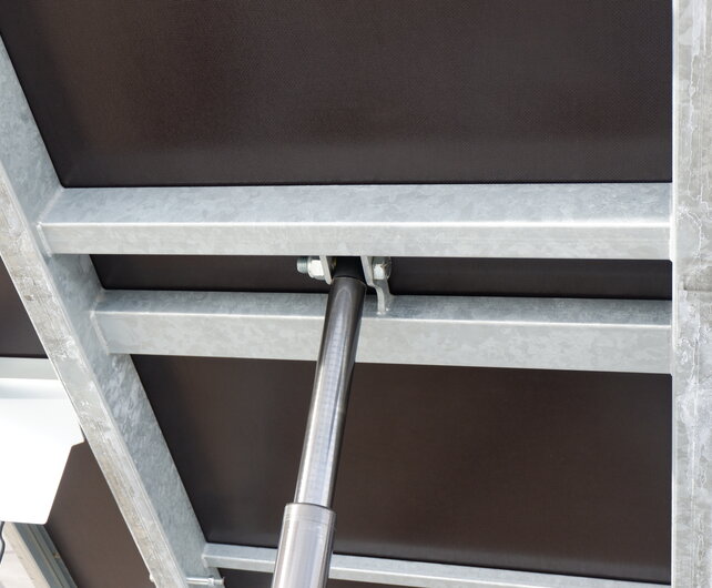 Anssems KLTB 1350kg 251x150cm achterwaartse kipper