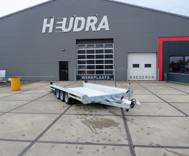 Hulco Terrax-3 3500kg 394x180cm machine-transporter met klep 150cm