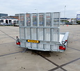 Hulco Terrax-3 3500kg 394x180cm machine-transporter met klep 150cm